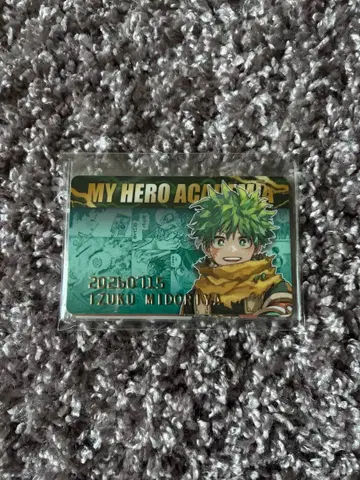 미도리야 바쿠고 토도로키 올마이트 히로아카 생일 컬렉션 카드 2026