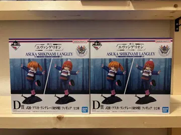 에반게리온 아스카 시키나미 랑그레이 피규어 2체 세트