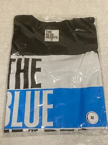 새상품 THE BLUE HEARTS 40주년 기념 T셔츠 블루하츠