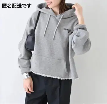 가격 인하! [ 2024AW ] SLOBE IENA 크롭 후드 맨투맨