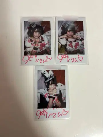 AdamLilith 히비키바네 리즈 생일 의상 폴라로이드