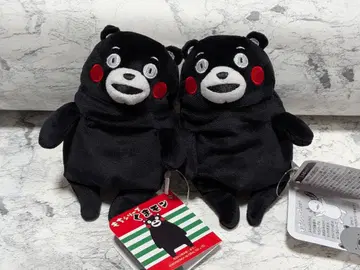 모찌 시리즈 쿠마몬 봉제 인형 2개 세트 구마모토 아소 기념품 정품