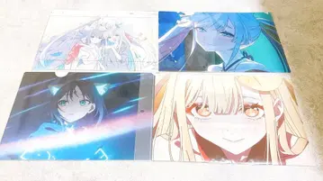 초 카구야 히메! 클리어 파일 4개 세트 미개봉 새상품