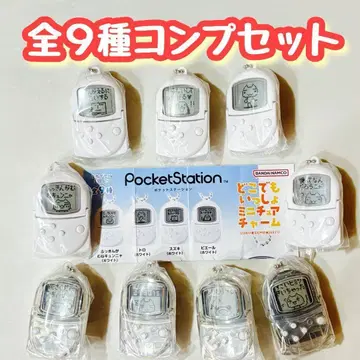 컴프 포켓스테이션 도코데모 잇쇼 미니어처 참 전 9종 세트