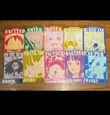 원피스 베이스샵 엽서 밀짚모자 일당