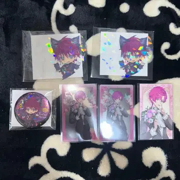 악마 집사와 검은 고양이 아쿠네코 라토 난자 카드 캔뱃지 특전