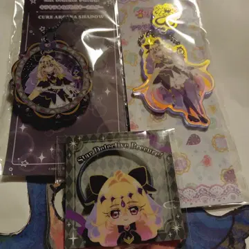 오늘 발송 명탐정 프리큐어 큐어 아르카나 쉐도우 아크릴 키체인