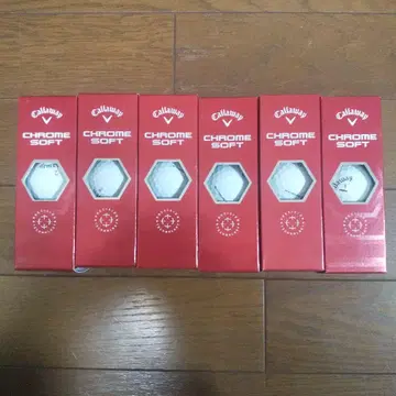캘러웨이 크롬 소프트 골프공 18개 (새상품)
