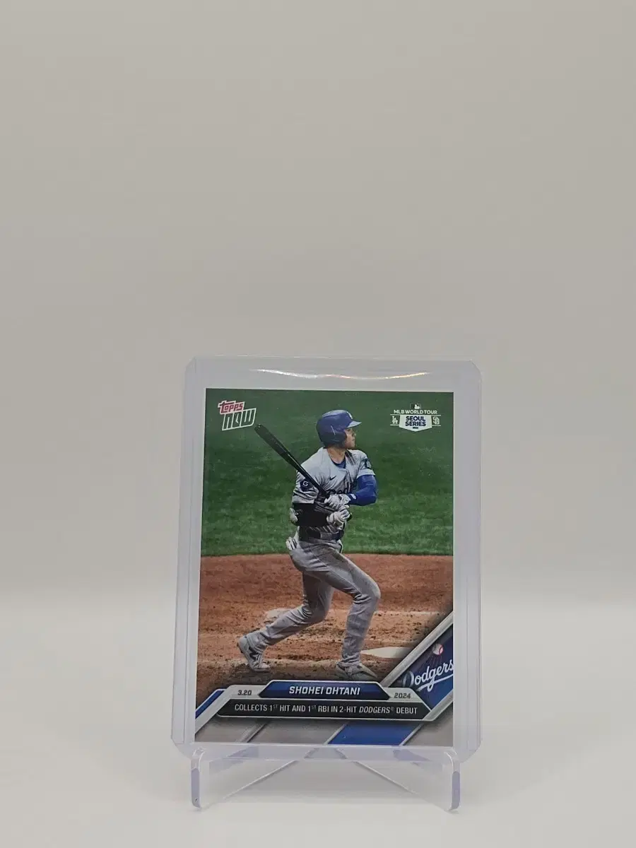 Topps Now 오타니 쇼헤이 LA 다저스 카드