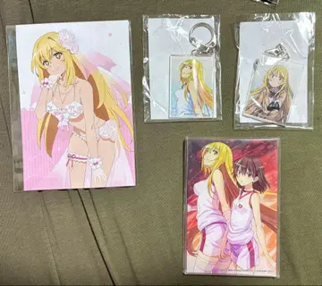 어떤 과학의 초전자포 쇼쿠호 미사키 아크릴 키링 아크릴 스탠드 포스카