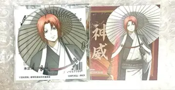 은혼 카무이 부시로드 동백 캔뱃지 스티커 특전