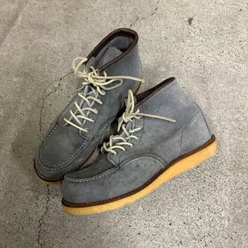 새상품급 레어 단종 레드윙 8143 스웨이드 슬레이트 블루 25.0