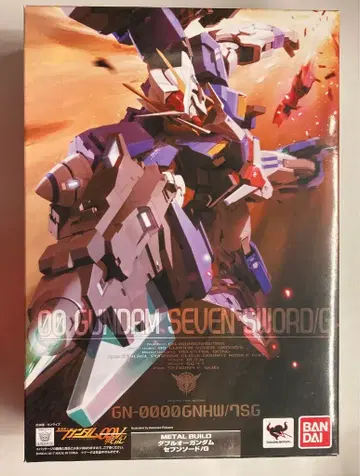 반다이 METAL BUILD 더블오 건담 세븐 소드/G