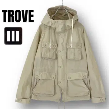 TROVE 트루브 마운틴 파카 우븐 나일론 베이지 사이즈 3