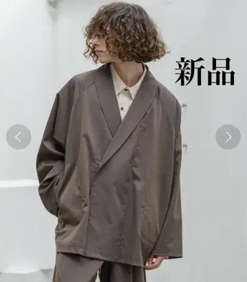 [새상품] casper john 삼에 자켓 테일러드 자켓 그레이