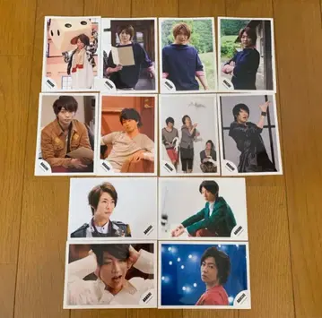 아라시 아이바 마사키 씨 사쿠라이 쇼 씨 사진 세트 12장