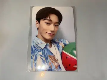 ateez golden hour 럭키 드로우 포토카드 산