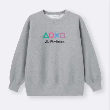 GU PlayStation 콜라보 / 헤비 웨이트 맨투맨 XL 사이즈