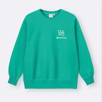 GU PlayStation 콜라보 / 헤비 웨이트 맨투맨 XL 사이즈