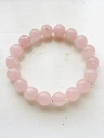 로즈쿼츠 팔찌 약 10mm