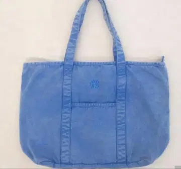 치마지로 워싱 가공 캔버스 토트백 (MLB)