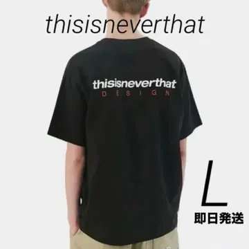 미사용 새상품 thisisneverthat 로고 T셔츠 반팔 L 정품