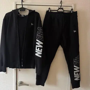 NEW ERA 블랙 저지 세트 XL