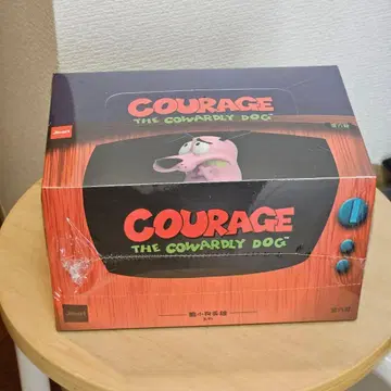 겁쟁이 커리지군 jinart 피규어