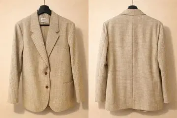 Samoyed Classical Country Jacket 체크 무늬