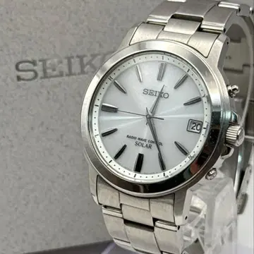SEIKO 세이코 7B52-0AF0 전파 솔라 가동 박스 포함