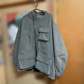 GU x ENGINEERED GARMENTS 패디드 쉘 파카 S 올리브