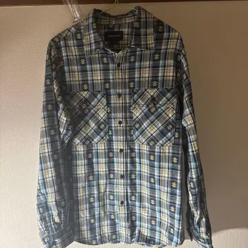 thisisneverthat 체크 무늬 플란넬 셔츠 S