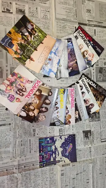 SCANDAL MANIA OFFICIAL BOOK 16권 묶음 판매