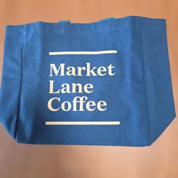 매장 한정판 색상 Market Lane Coffee 토트백