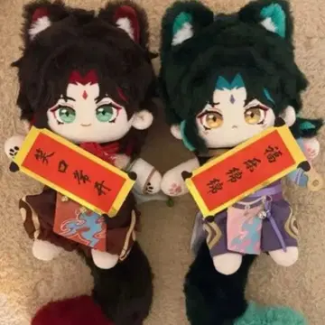 옷 갈아입기 봉제 인형 원신 소