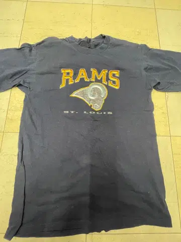 [레어 싱글 스티치] 90s NFL 세인트루이스 램스 T셔츠