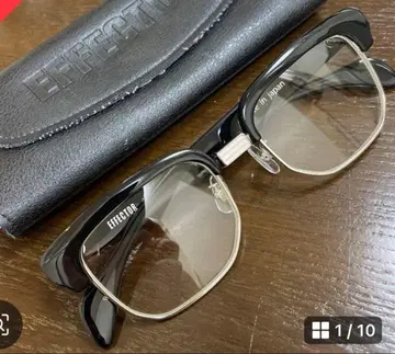 EFFECTOR 패션 안경 블랙사인