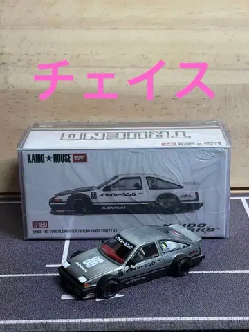 카이도 하우스 MINIGT 1/64 토요타 AE86 트레노 V1 체이스카
