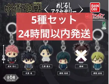 주술회전 사멸회유 메지루시 액세서리 5종 세트