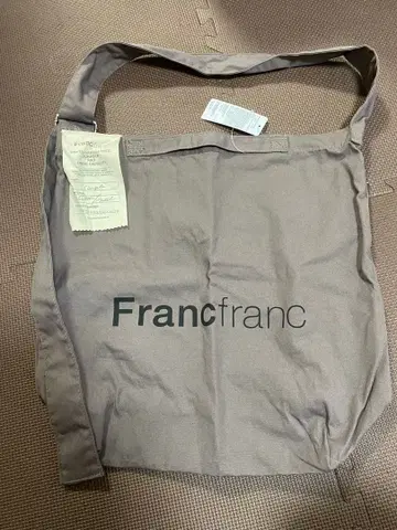 Francfranc 그레이 숄더백