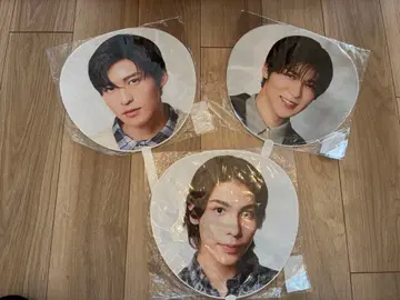 SnowMan 부채 3개 세트