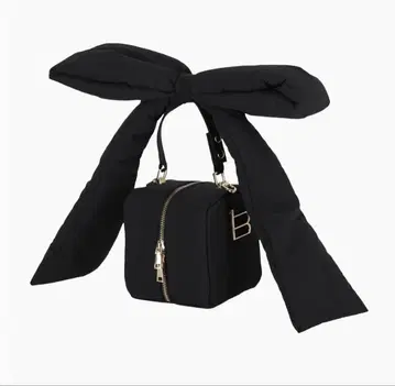 Bibiy 비비 B. RIBBON BOX BAG 블랙
