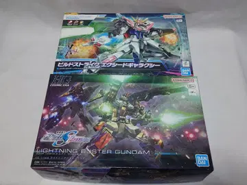 EG 빌드 스트라이크 엑시드 갤럭시 & HG 라이트닝 버스터 건담