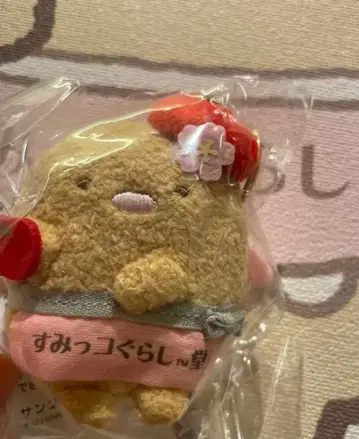 새상품 스미코구라시당 돈카츠 사과 걸이 봉제 인형 나가노 젠코지 한정판