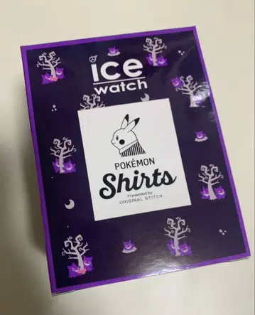 [ 중고 ] ICE-WATCH 포켓몬 셔츠 포켓몬의 겐가르 패턴
