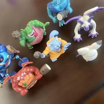 드래곤 퀘스트 몬스터 캐릭터 피규어 7체 세트