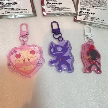 namco 포켓몬 아크릴 키링 뽑기 게임