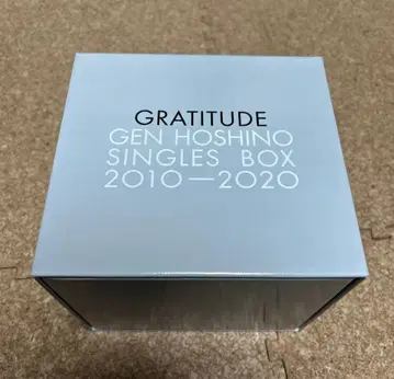 호시노 겐 GRATITUDE SINGLES BOX CD 박스 DVD반