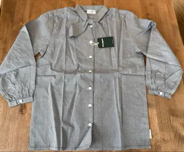 [ 새상품 ] 미키하우스 MIKI HOUSE 블라우스 체크 리본