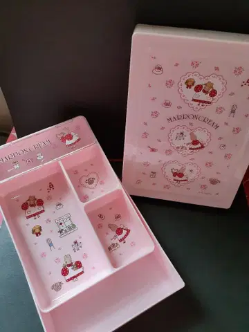 산리오 연필꽂이 마론크림 BOX 2종 세트